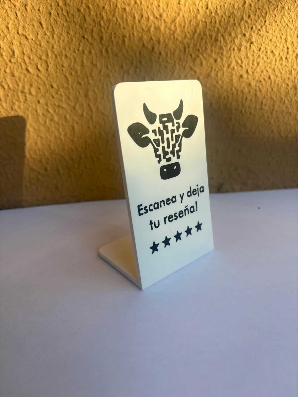 Soporte NFC de Valoración - Tecnología sin contacto | Diseño personalizado en 3D