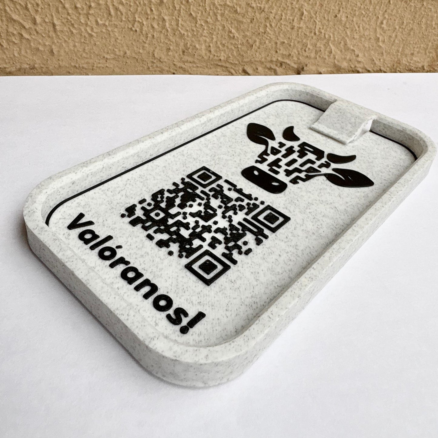 Bandeja QR para Cuenta | Diseño Personalizado en 3D