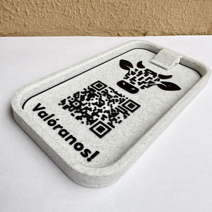 Bandeja QR para Cuenta | Diseño Personalizado en 3D