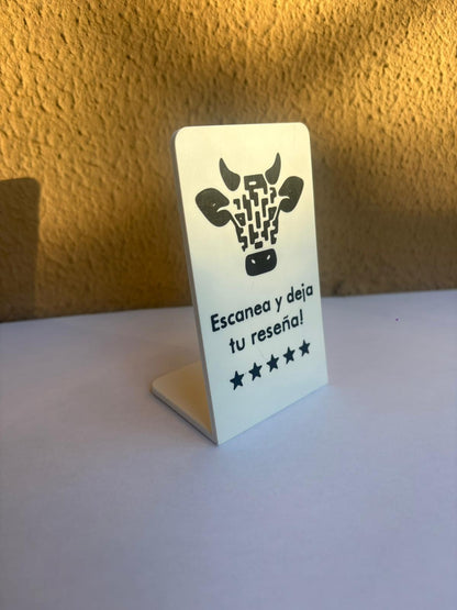 Soporte NFC de Valoración - Tecnología sin contacto | Diseño personalizado en 3D